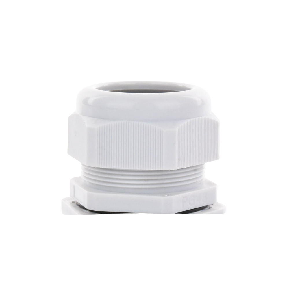 Plastic Gland Type Connector for Cable from 34 to 44 mm in Diameter.