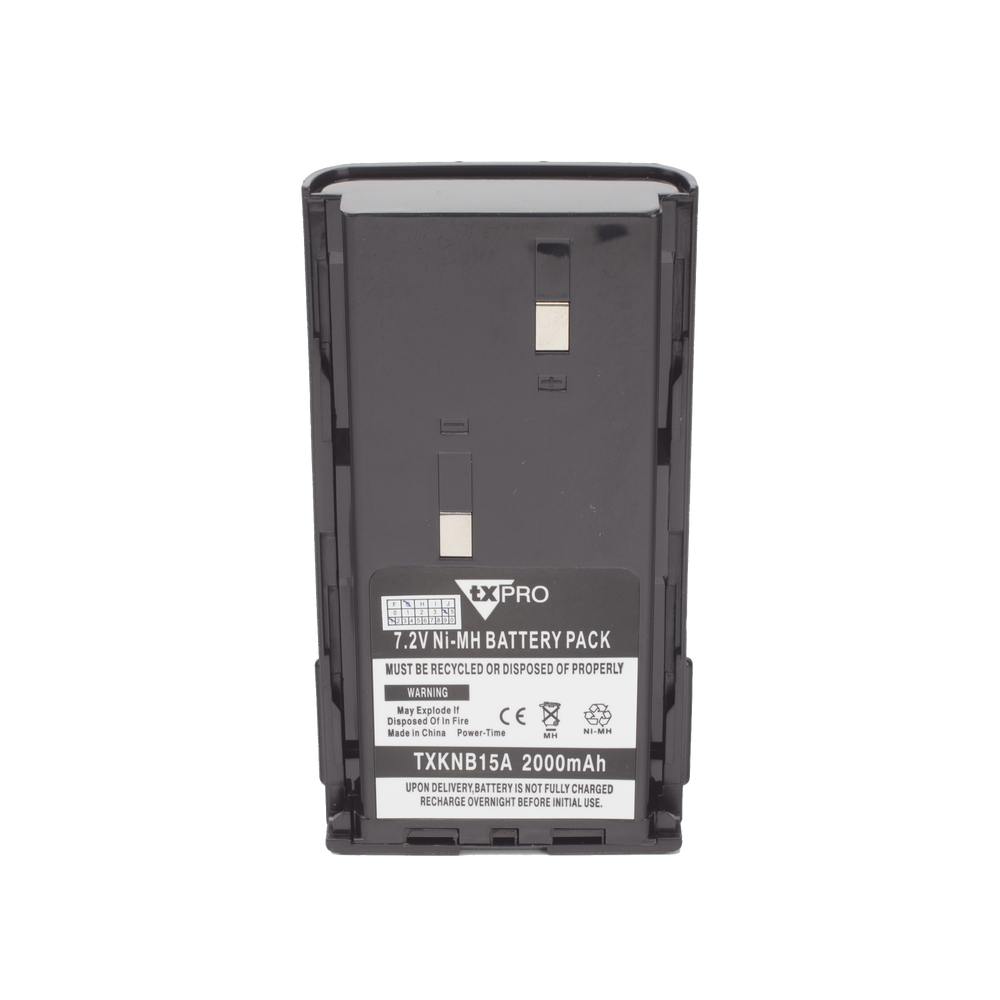 Ni-MH 2000 mAh battery. For Kenwood TK2100, TK3100, TK2102 (A), TK3102 (A) radios