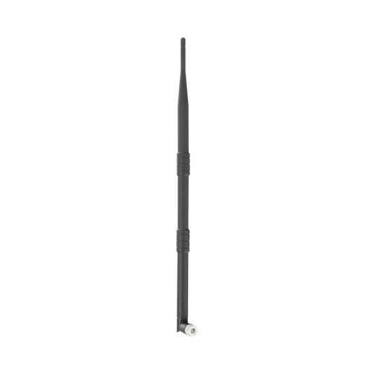 Antena Omnidireccional, 2.4 - 2.5 GHz, 9 dBi. Dimensiones 38.4 cm, ideal para router o puntos de acceso 