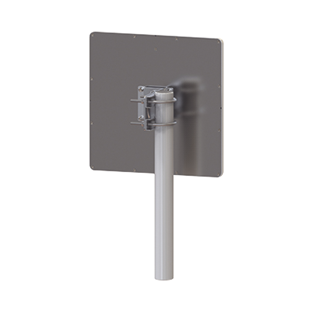 Antena Tipo Panel 2400 MHz, Apertura H/V (18º), Ganancia 20 dBi, Dimensiones 30 x 30 4.5 cm, Conector N- Hembra, Para exterior