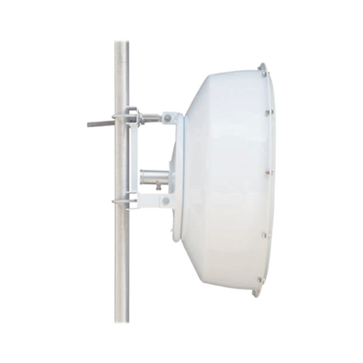 Antena direccional de alta resistencia, Ganancia 30 dBi, (4.9 -6.4 GHz), Plato hondo para mayor inmunidad al ruido, Cone