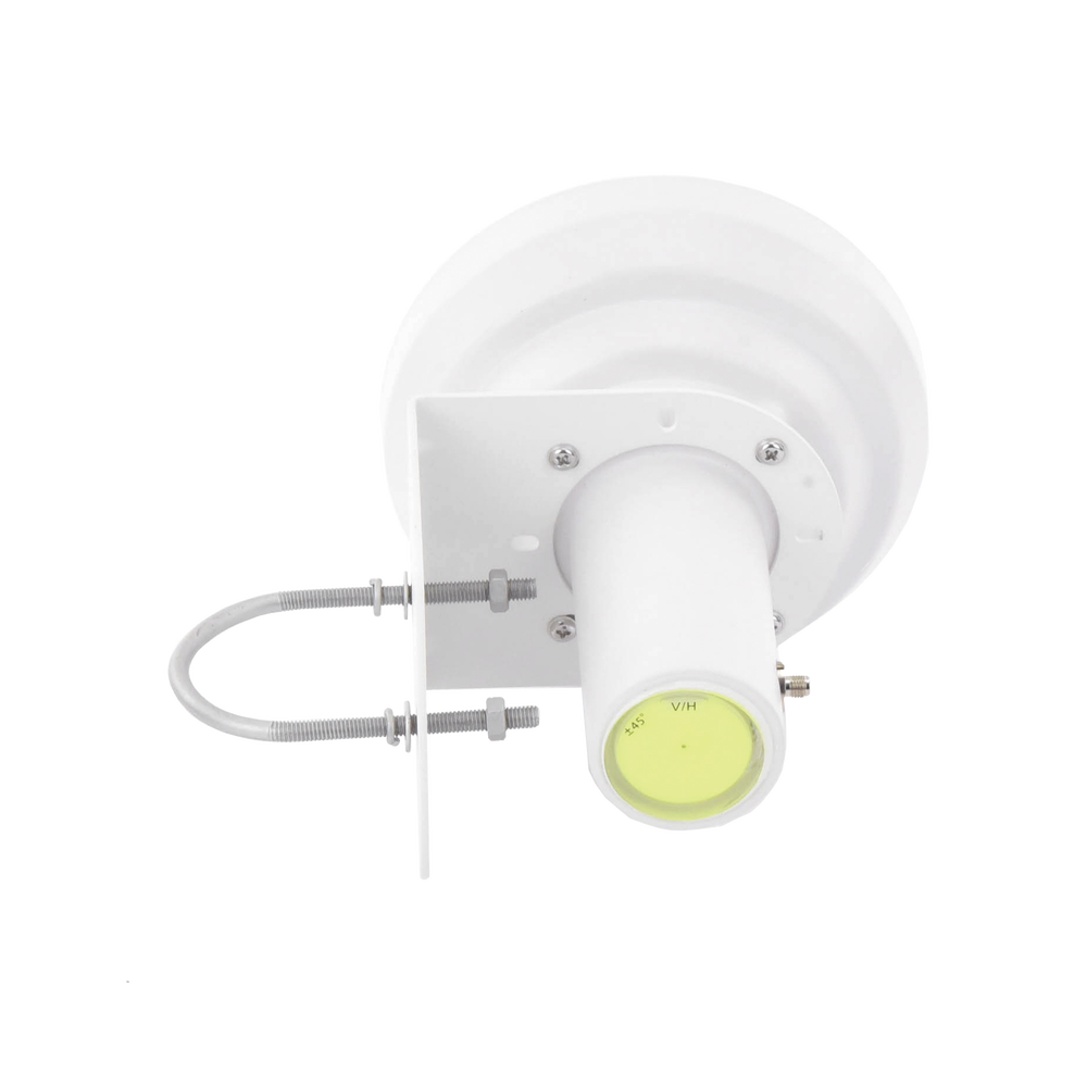 Symmetrical 45° Horn Sector Antenna, 15 dBi, 4.9 - 7GHz, Ideal for high noise environments, RPSMA connector type, with mounting and jumpers included