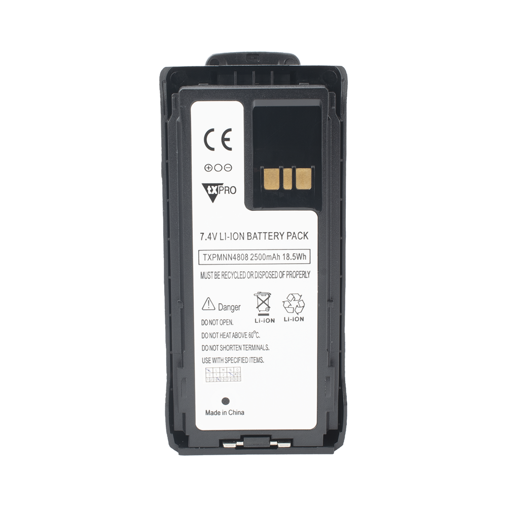Batería de Li-Ion, 2500mAh para radios Motorola R7