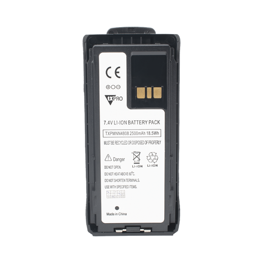 Batería de Li-Ion, 2500mAh para radios Motorola R7
