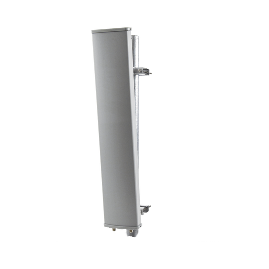 Sectorial de 120°/ 2.4 a 2.7 GHz / Ganancia 16 dBi / Conectores N-hembra / Incluye montaje
