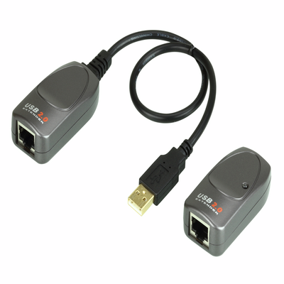 Extensor USB 2.0 por Cat 5