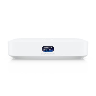 UniFi Cloud Gateway, Router multiWAN para balanceo/failover / Integra UniFi Network para administrar hasta 30 dispositiv