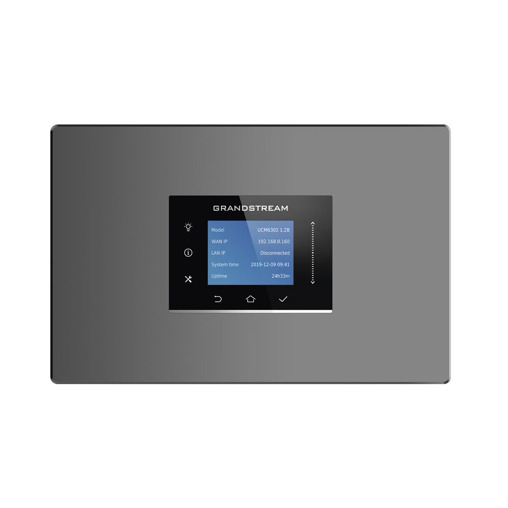 IP-PBX switch for up to 500 users and 75 simultaneous calls, 1FXO, 1FXS, for unified communications and collaboration solutions