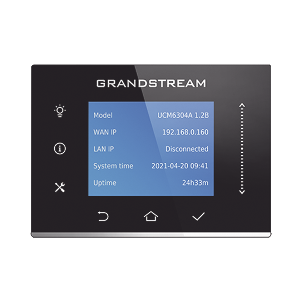 Conmutador IP-PBX para hasta 1000 usuarios y 150 llamadas simultaneas, 4FXO, 4FXS, solución para PyMEs