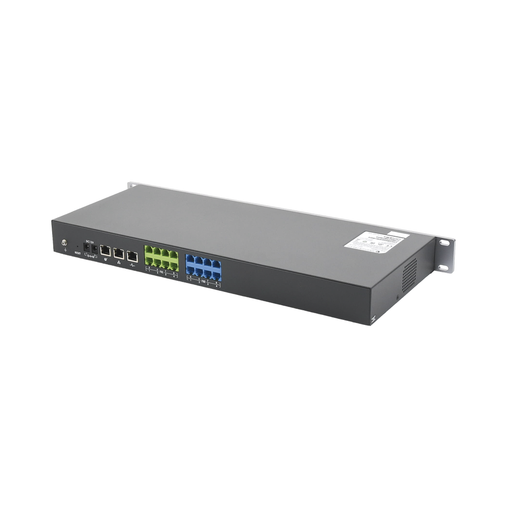 Conmutador IP-PBX para hasta 1500 usuarios y 200 llamadas simultaneas, 8FXO, 8FXS, solución para PyMEs