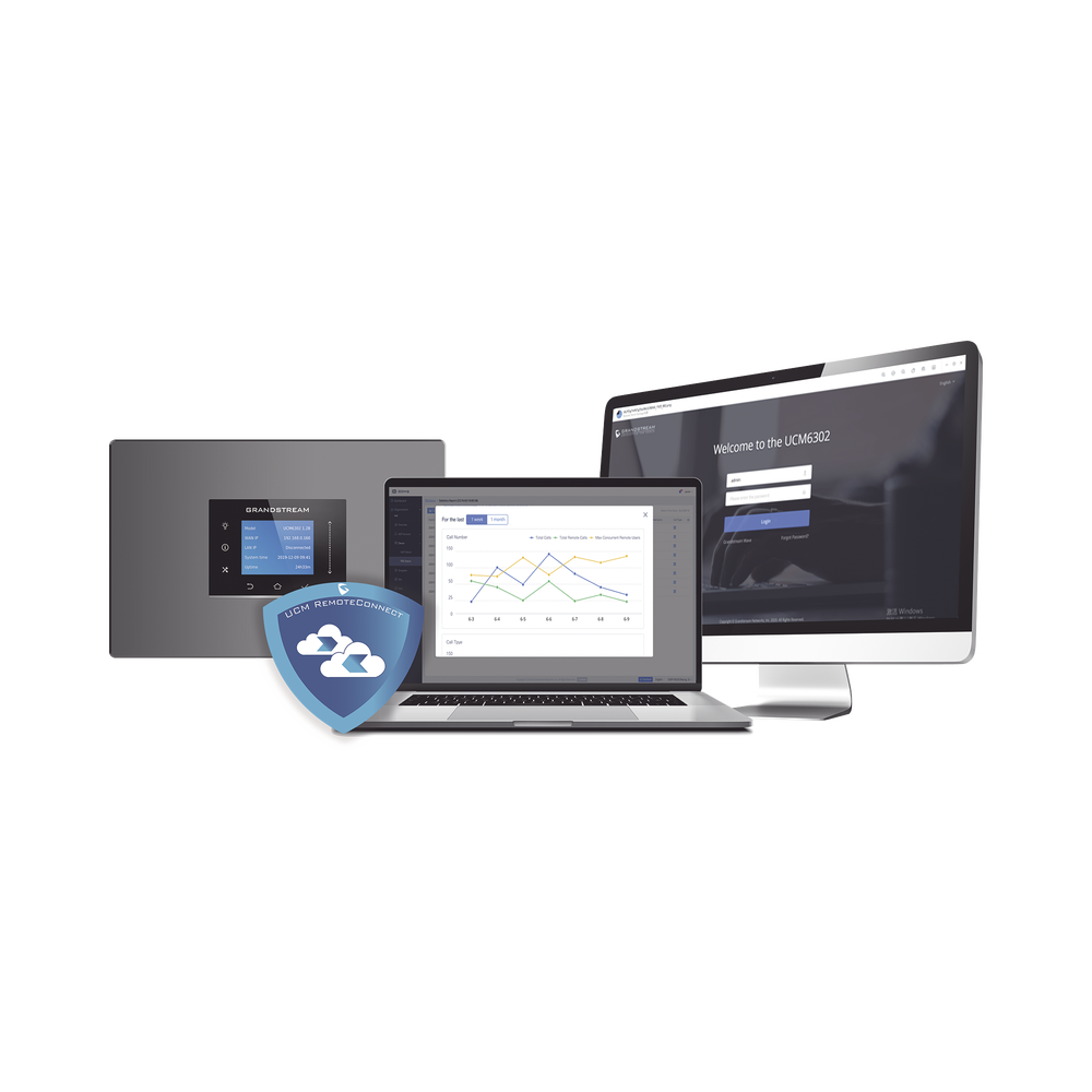 Licencia anual Enterprise Remote Connect 400 usuarios y 64 sesiones concurrentes para UCM63XX / UCM63XXA