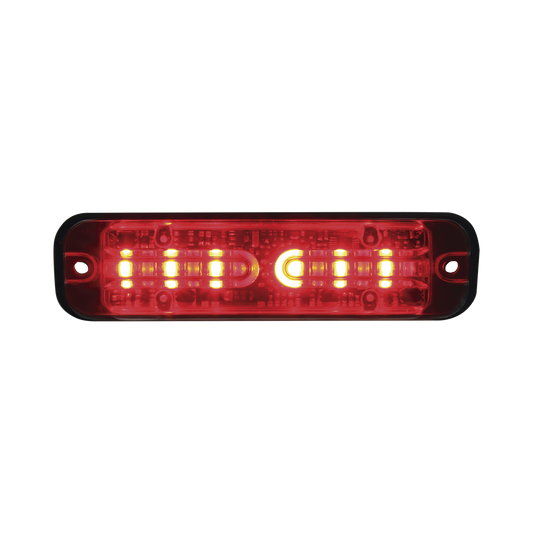 Luz roja de advertencia ámbar SAE Clase I