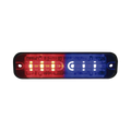 Luz de advertencia rojo azul SAE Clase I