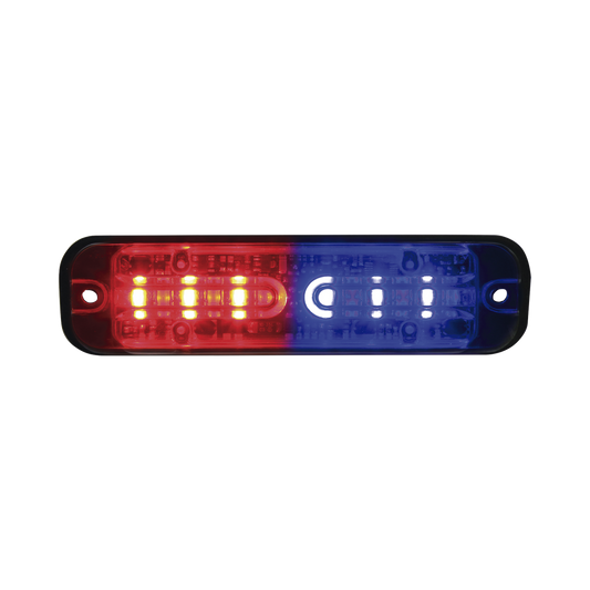 Luz de advertencia rojo azul SAE Clase I