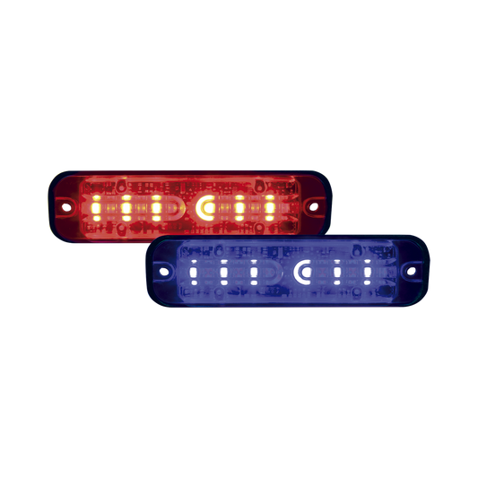 Luz perimetral de 18 LEDS colores rojo, azul, y claro