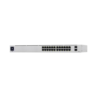 UniFi Switch USW-24-POE Gen2, Capa 2 de 24 puertos (16 puertos PoE 802.3af/at + 8 puertos Gigabit) + 2 puertos 1G SFP, 9