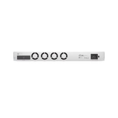 UniFi Switch PRO Aggregation Capa 3 para fibra óptica con 28 puertos SFP+ (10G) y 4 puertos SFP28 (25G), pantalla inform