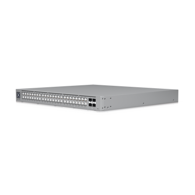 UniFi Switch Pro Max 48 POE, con funciones capa 3, 48 puertos (16 puertos 2.5 GbE (8 POE++ y 8 POE+) y 32 puertos 1 GbE 