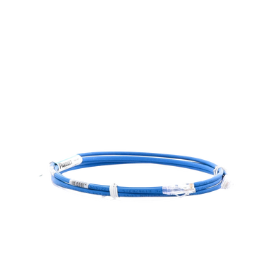 Cable de Parcheo UTP Cat6A, CM/LSZH, Diámetro Reducido (28AWG), Color Azul, 7ft