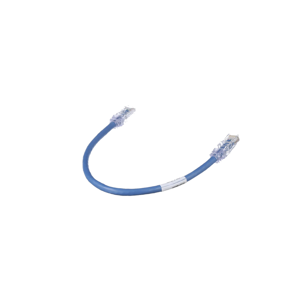 Cable de Parcheo TX6, UTP Cat6, 24 AWG, CM/LSZH, Color Azul, 1ft