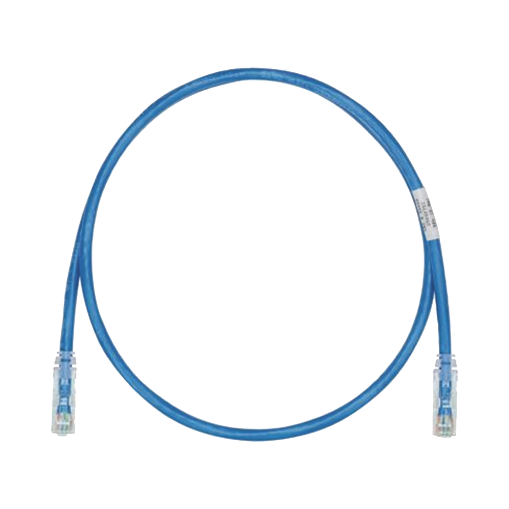 Cable de Parcheo TX6, UTP Cat6, 24 AWG, CM/LSZH, Color Azul, 8 m