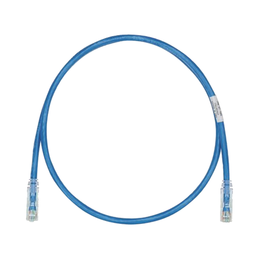 Cable de Parcheo TX6, UTP Cat6, 24 AWG, CM/LSZH, Color Azul, 8 m