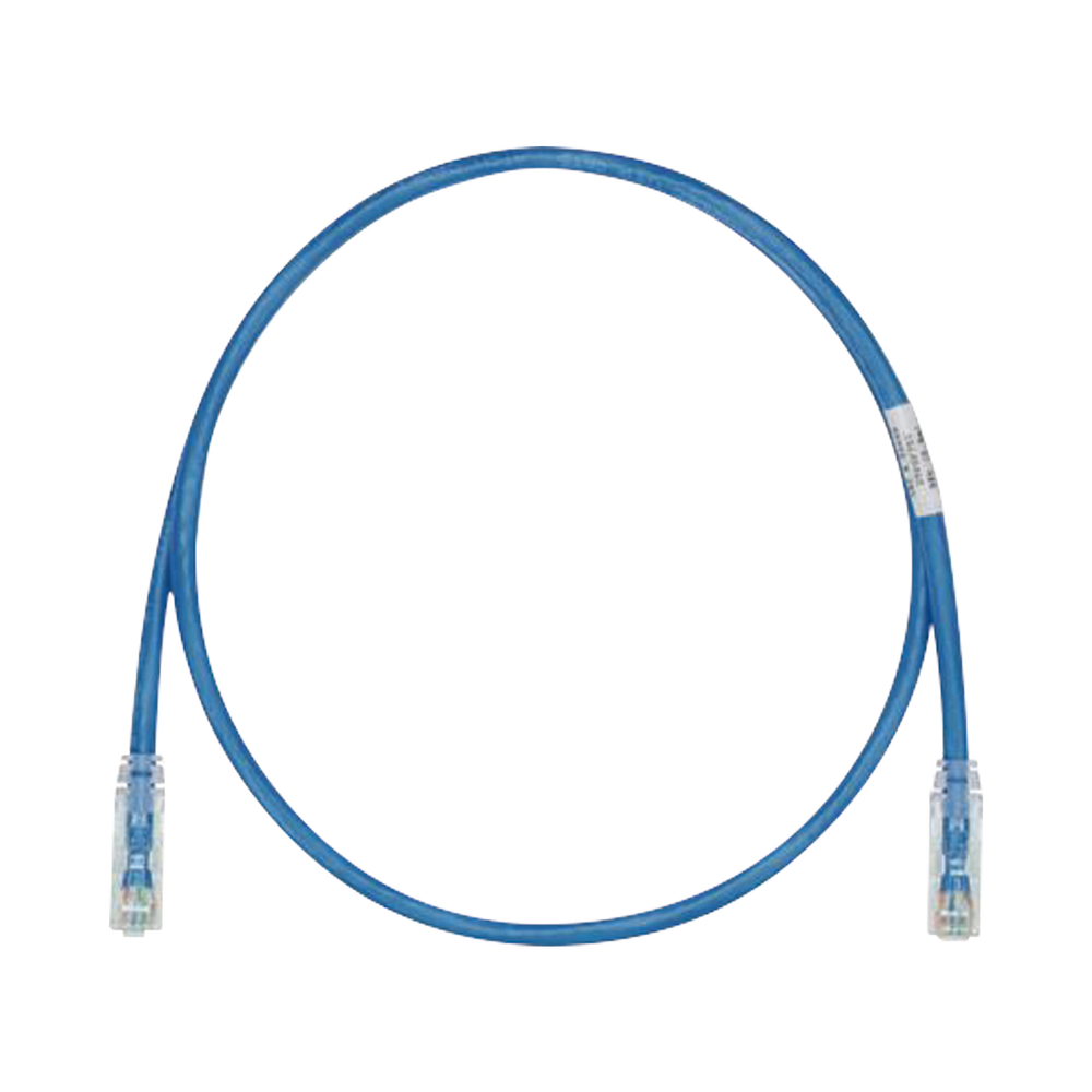 Cable de Parcheo TX6, UTP Cat6, 24 AWG, LSZH, Color Azul, 1 metro