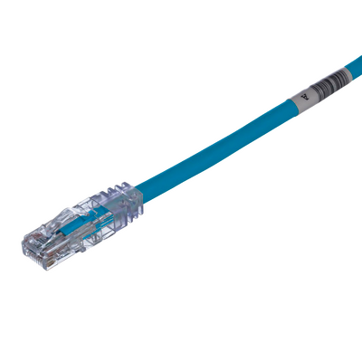 Cable de Parcheo TX6, UTP Cat6, 24 AWG, LSZH, Color Azul, 2 Metros