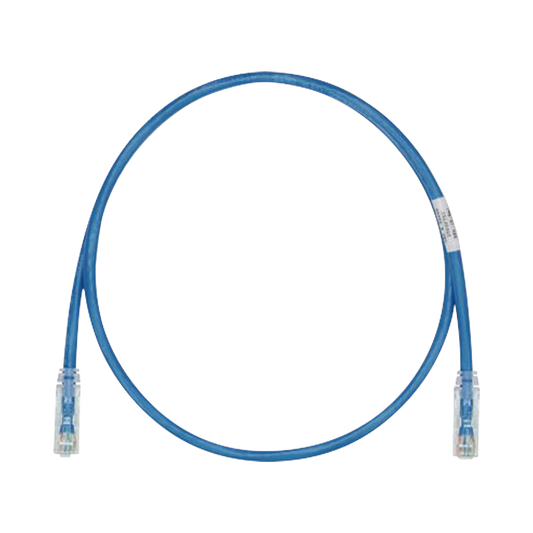 Cable de Parcheo TX6, UTP Cat6, 24 AWG, LSZH, Color Azul, 3 Metros