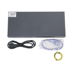 OLT de 4 puertos EPON con 8 puertos Uplink (4 puertos Gigabit Ethernet + 4 puertos Gigabit Ethernet SFP) , hasta 256 ONUS,