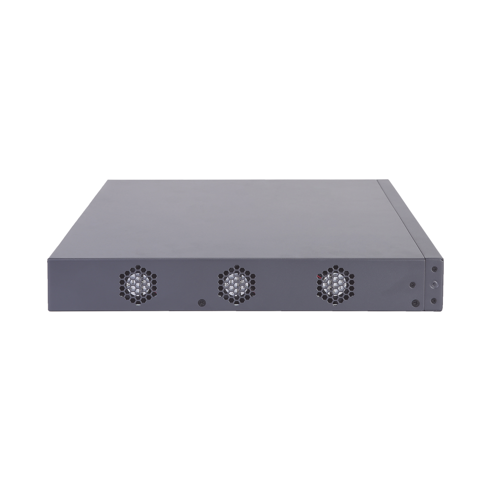 8-port EPON OLT with 16 Uplink ports (8 Gigabit Ethernet ports + 4 SFP ports + 4 SFP+ ports), up to 512 ONUs