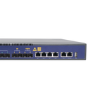 8-port GPON OLT with 8 Uplink ports (4 Gigabit Ethernet ports + 2 SFP ports + 2 SFP+ ports), up to 1024 ONUs