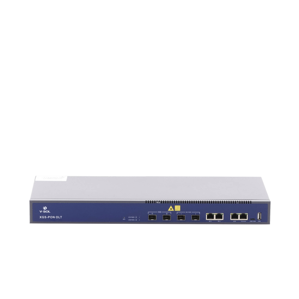 OLT de 2 Puertos XGSPON / 4 Puertos Uplink (2 Puerto Gigabit RJ45 + 2 Puertos SFP/SFP+) / Hasta 512 ONUs