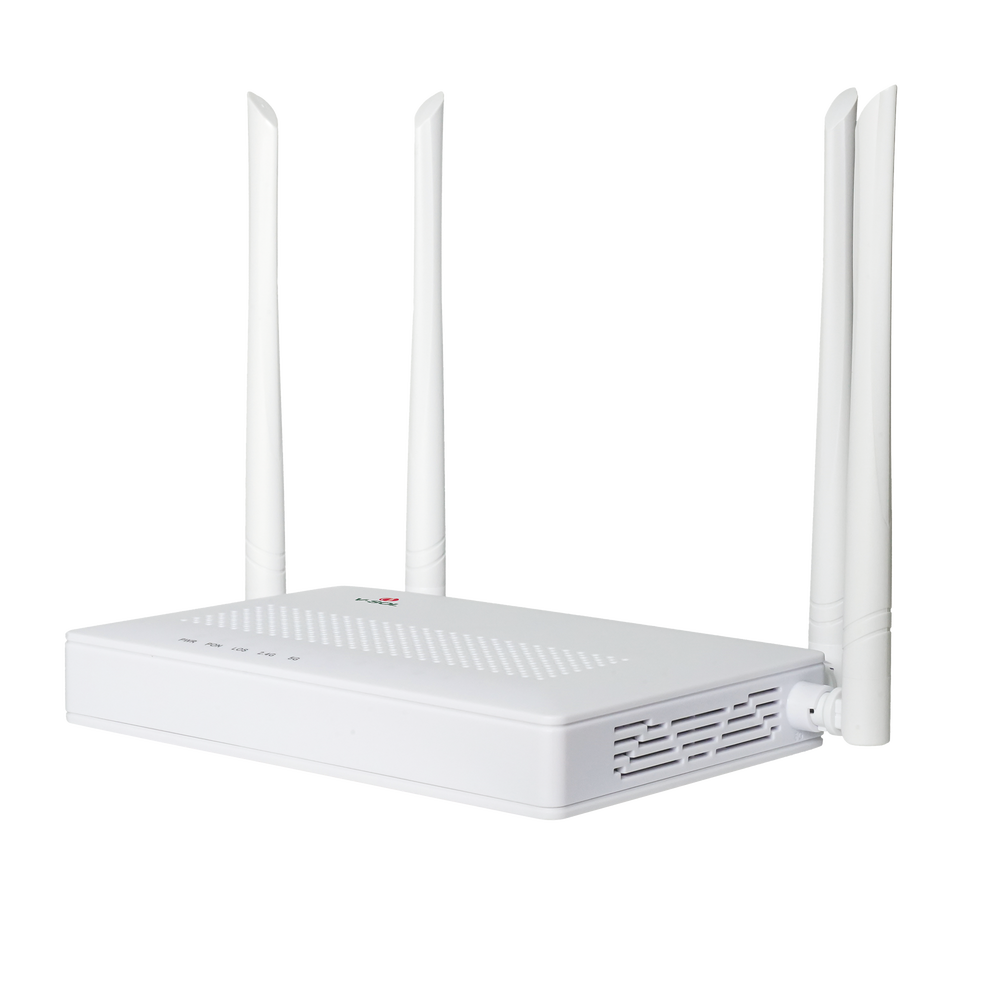 ONU Dual G/EPON con Wi-Fi AC  + 2 puertos Gigabit + 1 Puerto SC/UPC, Hasta 1200 Mbps