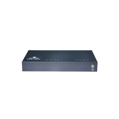 ONU Bridge PoE G/EPON + 1 Puerto SC/UPC + 4 puertos Gigabit con salida PoE/PoE+