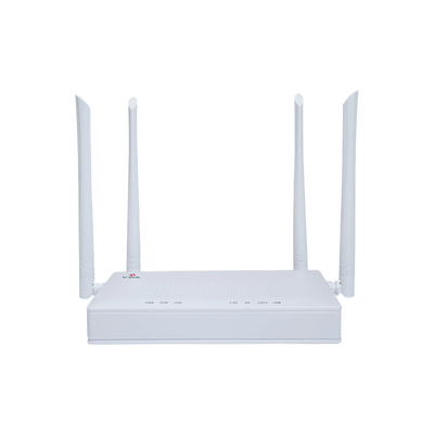 ONU Dual G/EPON con Wi-Fi AC + 4 puertos Gigabit + 1 Puerto SC/APC + 1 Puerto CATV, Hasta 1200 Mbps