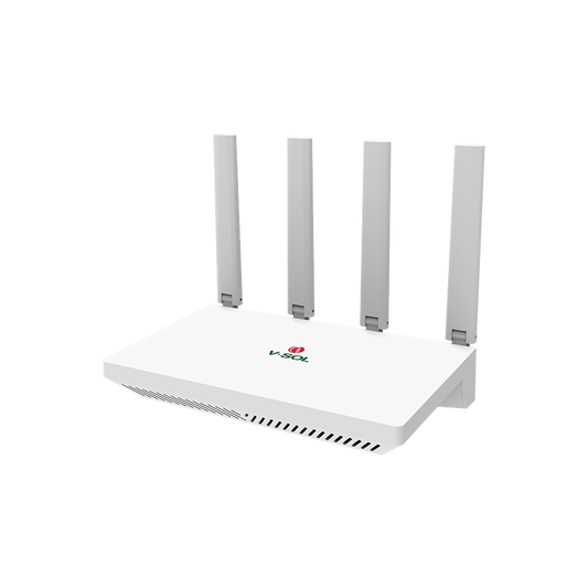ONU Dual EPON/GPON con WIFI 6 + 1 puerto CATV + 1 puerto USB + 4 puertos Gigabit, Hasta 1500 Mbps