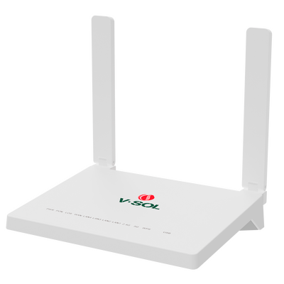 ONU G/EPON con WIFI 6 AX3000 + 4 puertos LAN Gigabit + 1 puerto SC/UPC + 1 puerto USB 3.0, Velocidad Hasta 3000 Mbps