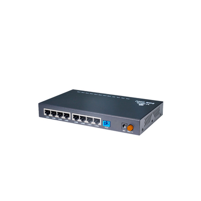 ONU Bridge PoE G/EPON + 1 Puerto SC/UPC + 8 puertos Gigabit con salida PoE/PoE+