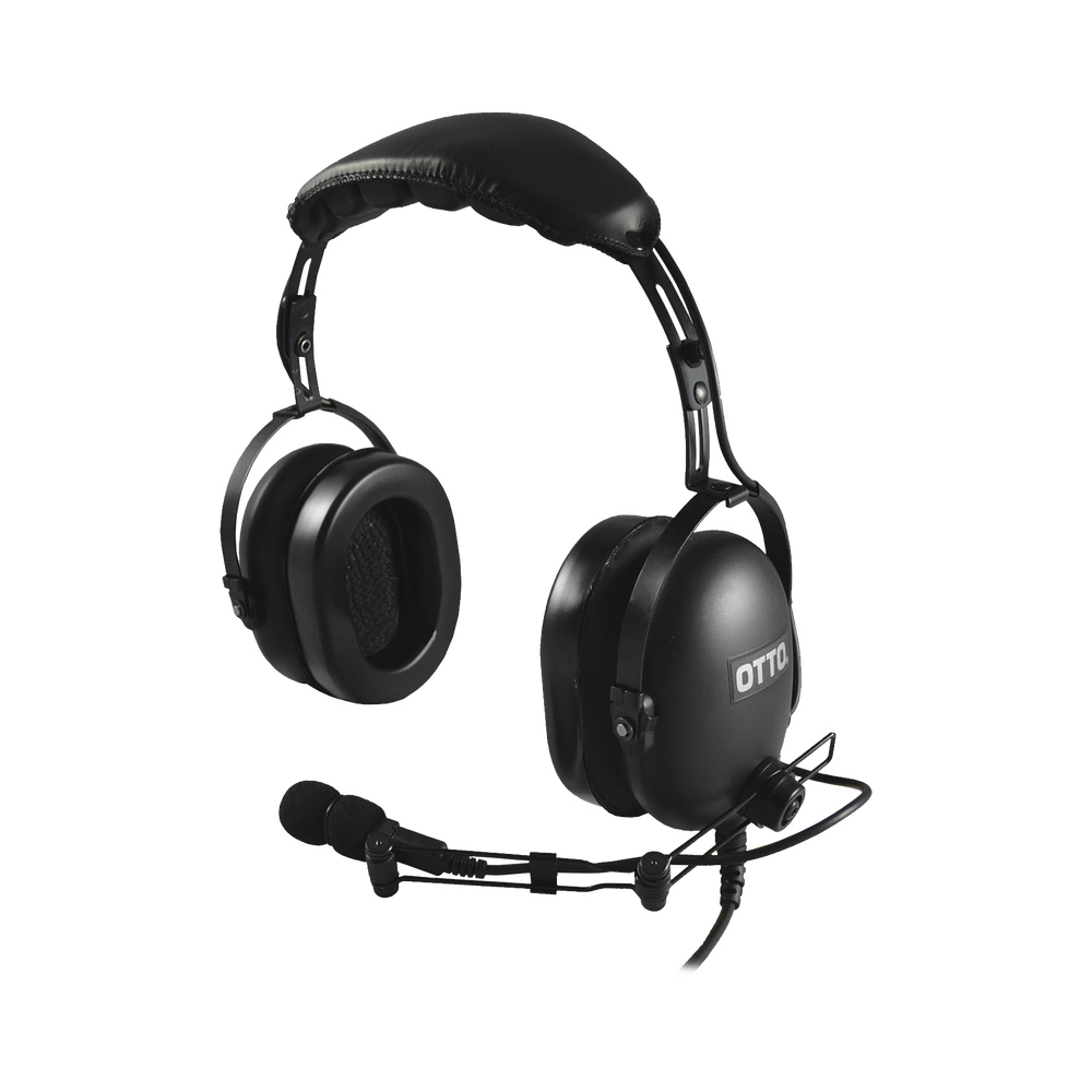 Diadema Heavy Duty sobre la cabeza para KENWOOD NX-340/320/420, TK-3230/3000/3402/3312/3360/3170
