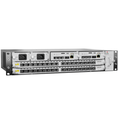 OLT Modular tipo Chasis Serie V5600X2 GPON/XGS-PON Combo, 2 Ranuras de Servicio Incluye 1 tarjeta de 16 puertos GPON con