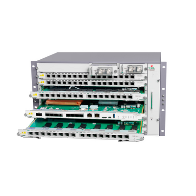 OLT Modular tipo Chasis Serie V5600X7 GPON/XGS-PON Combo, 7 Ranuras de Servicio Incluye 1 tarjeta de 16 puertos GPON con