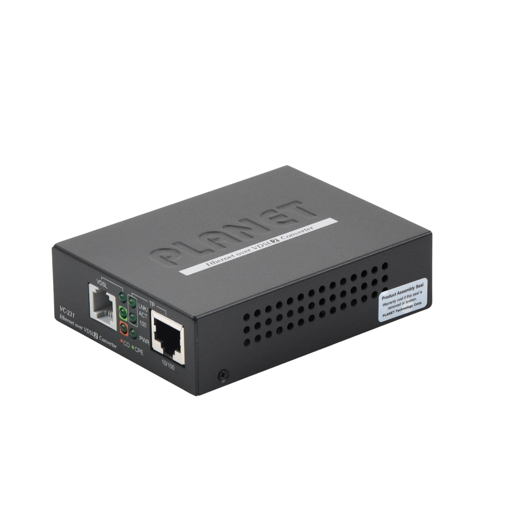 Ethernet to VDSL Converter