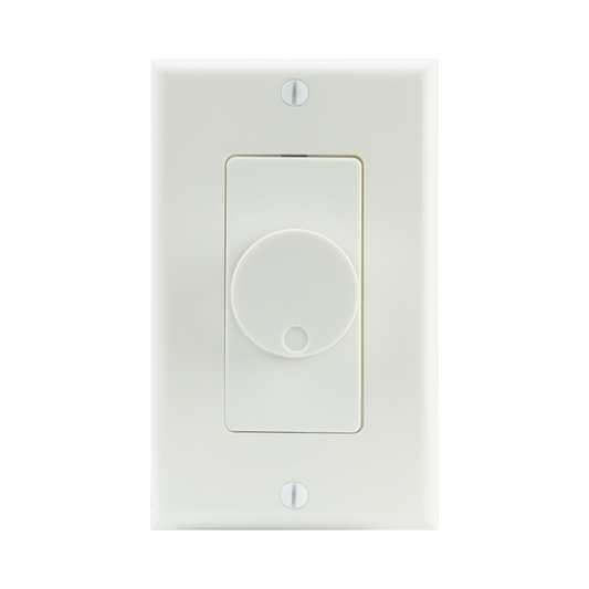 Perilla de control de volumen, 100W, igualación de impedancia, placa frontal de estilo decorativo, almendra/marfil/blanco incluida