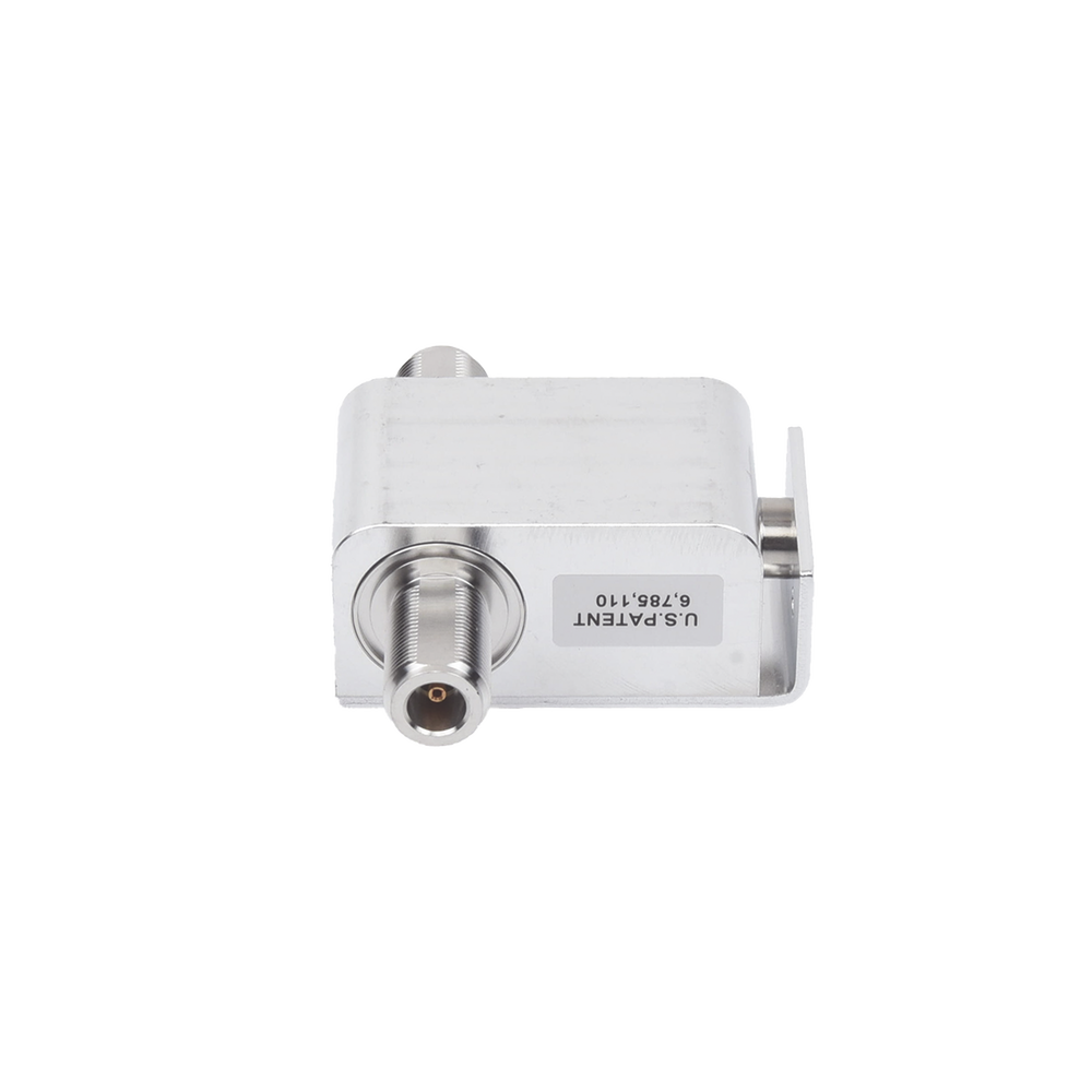 Protector RF Coaxial de Banda Ancha 100 a 512 MHz Para Combinadores Con Conectores N Hembra
