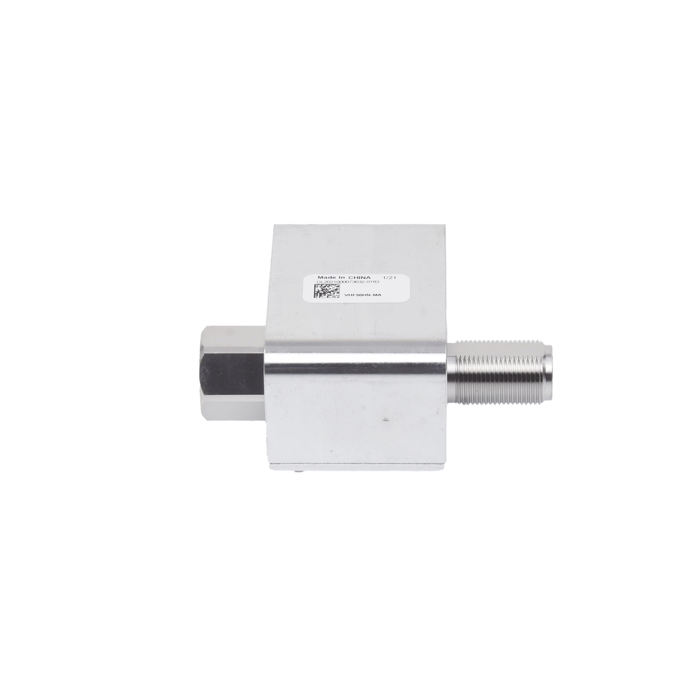 Protector Coaxial RD de Banda Ancha para Combinadores de 100 a 512 MHz Con Conector N Macho a la Antena.