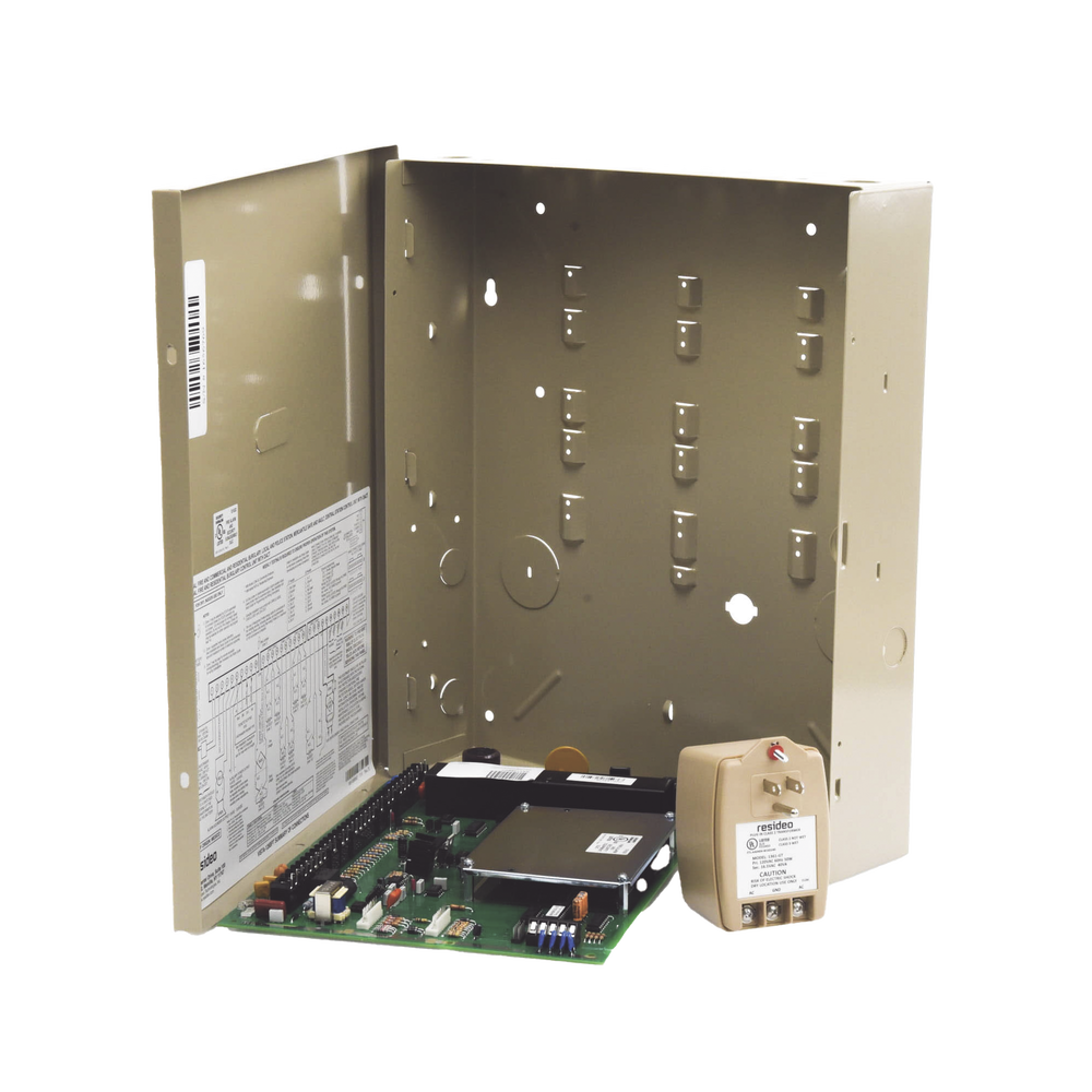 Panel de Alarma Hibrido, 8 Particiones, Hasta 128 Zonas, Compatible con AlarmNet y Total Connect