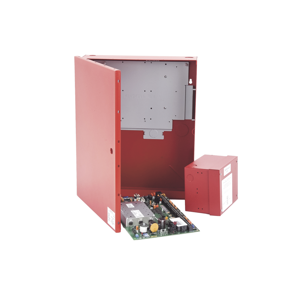 Hybrid Fire and Intrusion Panel, Up to 128 Wired or Wireless Zones, 120 V-Plex Zones, 8 Partitions, Compatible with AlarmNet and Total Connect