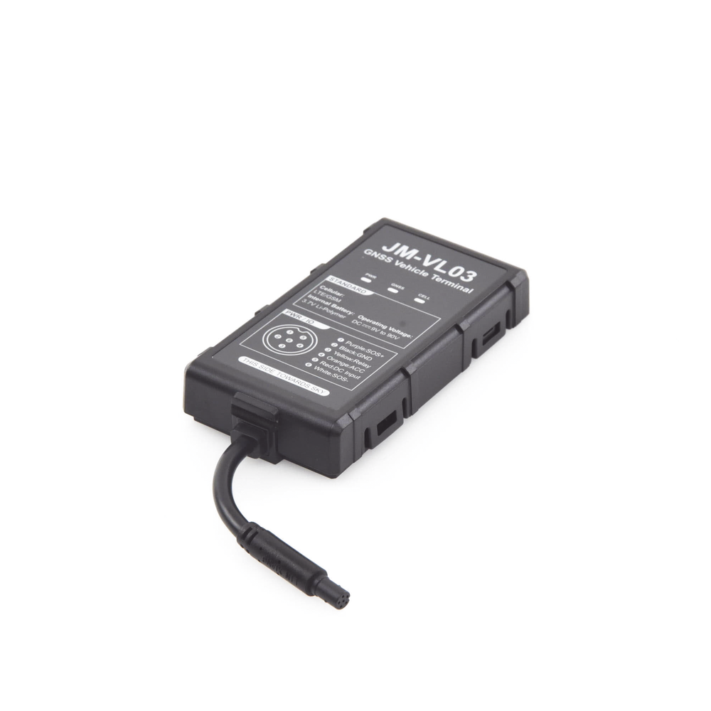 4G Vehicle Tracker with IP65, connection in the US, Colombia and Mexico, includes relay