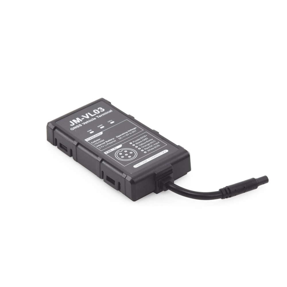 4G Vehicle Tracker with IP65, connection in the US, Colombia and Mexico, includes relay